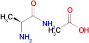 (S)-2-aminopropanamide acetate