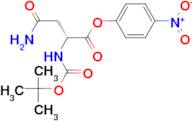 (R)-4-Nitrophenyl 4-amino-2-((tert-butoxycarbonyl)amino)-4-oxobutanoate