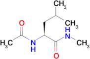 (2S)-2-(Acetylamino)-N,4-dimethylpentanamide