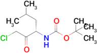 (S)-tert-Butyl (1-chloro-5-methyl-2-oxohexan-3-yl)carbamate