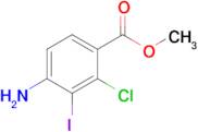 METHYL 4-AMINO-2-CHLORO-3-IODOBENZOATE