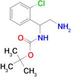 tert-butyl 2-amino-1-(2-chlorophenyl)ethylcarbamate