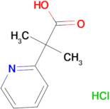 2-Methyl-2-(pyridin-2-yl)propanoic acid hydrochloride