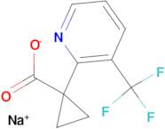 Sodium 1-[3-(trifluoromethyl)pyridin-2-yl]cyclopropanecarboxylate