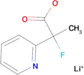 Lithium 2-fluoro-2-(pyridin-2-yl)propanoate