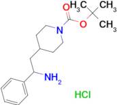 tert-Butyl 4-(2-amino-2-phenylethyl)piperidine-1-carboxylate hydrochloride