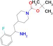 tert-Butyl 4-[2-amino-2-(2-fluorophenyl)ethyl]piperidine-1-carboxylate