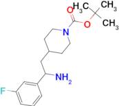 tert-Butyl 4-[2-amino-2-(3-fluorophenyl)ethyl]piperidine-1-carboxylate