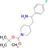 tert-Butyl 4-[2-amino-2-(4-fluorophenyl)ethyl]piperidine-1-carboxylate