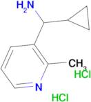 Cyclopropyl(2-methylpyridin-3-yl)methanamine dihydrochloride