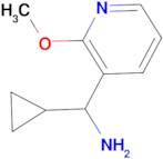 Cyclopropyl(2-methoxypyridin-3-yl)methanamine