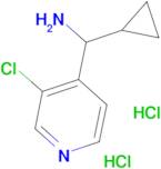 (3-Chloropyridin-4-yl)(cyclopropyl)methanamine dihydrochloride