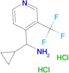 Cyclopropyl[3-(trifluoromethyl)pyridin-4-yl]methanamine dihydrochloride