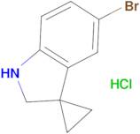 5'-Bromo-1',2'-dihydrospiro[cyclopropane-1,3'-indole] hydrochloride