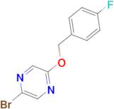 2-Bromo-5-(4-fluorobenzyloxy)pyrazine