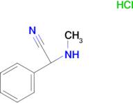 Methylamino-phenyl-acetonitrile; hydrochloride