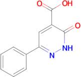 3-Hydroxy-6-phenyl-pyridazine-4-carboxylic acid