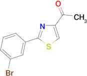 1-[2-(3-Bromo-phenyl)-thiazol-4-yl]-ethanone