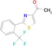 1-[2-(2-Trifluoromethyl-phenyl)-thiazol-4-yl]-ethanone