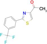 1-[2-(3-Trifluoromethyl-phenyl)-thiazol-4-yl]-ethanone