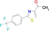 1-[2-(4-Trifluoromethyl-phenyl)-thiazol-4-yl]-ethanone