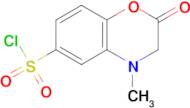 4-Methyl-2-oxo-3,4-dihydro-2H-benzo[1,4]oxazine-6-sulfonyl chloride