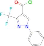 1-Phenyl-3-trifluoromethyl-1H-pyrazole-4-carbonyl chloride