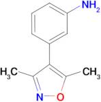 3-(3,5-Dimethyl-isoxazol-4-yl)-phenylamine