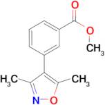 3-(3,5-Dimethyl-isoxazol-4-yl)-benzoic acid methyl ester