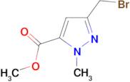 3-Bromomethyl-1-methyl-1H-pyrazole-5-carboxylic acid methyl ester