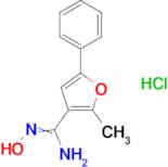 N-Hydroxy-2-methyl-5-phenyl-furan-3-carboxamidine; hydrochloride