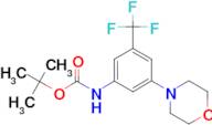 (3-Morpholin-4-yl-5-trifluoromethyl-phenyl)-carbamic acid tert-butyl ester