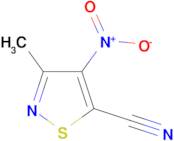 3-Methyl-4-nitro-isothiazole-5-carbonitrile
