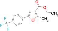 2-Methyl-5-(4-trifluoromethyl-phenyl)-furan-3-carboxylic acid ethyl ester