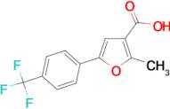 2-Methyl-5-(4-trifluoromethyl-phenyl)-furan-3-carboxylic acid