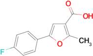 5-(4-Fluoro-phenyl)-2-methyl-furan-3-carboxylic acid