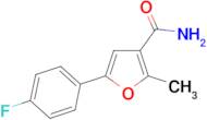 5-(4-Fluoro-phenyl)-2-methyl-furan-3-carboxylic acid amide