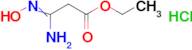 (N-Hydroxycarbamimidoyl)-acetic acid ethyl ester; hydrochloride