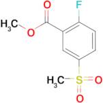 2-Fluoro-5-methanesulfonyl-benzoic acid methyl ester