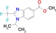 1-Isopropyl-2-trifluoromethyl-1H-benzoimidazole-5-carboxylic acid methyl ester
