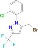 5-Bromomethyl-1-(2-chloro-phenyl)-3-trifluoromethyl-1H-pyrazole