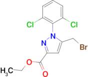 5-Bromomethyl-1-(2,6-dichloro-phenyl)-1H-pyrazole-3-carboxylic acid ethyl ester