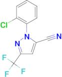 1-(2-Chlorophenyl)-3-(trifluoromethyl)-1H-pyrazole-5-carbonitrile