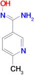 N-Hydroxy-6-methyl-nicotinamidine