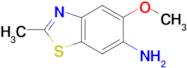 5-Methoxy-2-methyl-benzothiazol-6-ylamine