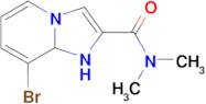 8-Bromo-1,8a-dihydro-imidazo[1,2-a]pyridine-2-carboxylic acid dimethylamide