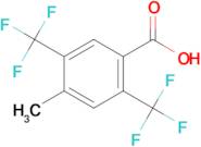 4-Methyl-2,5-bis(trifluoromethyl)benzoic acid