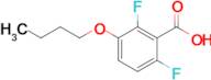 3-Butoxy-2,6-difluorobenzoic acid