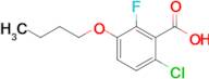 3-Butoxy-6-chloro-2-fluorobenzoic acid