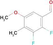 2,3-Difluoro-5-methoxy-4-methylbenzaldehyde